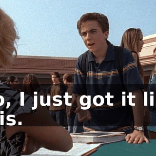 No, I just got it like this.