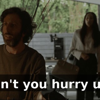 Can't you hurry up?