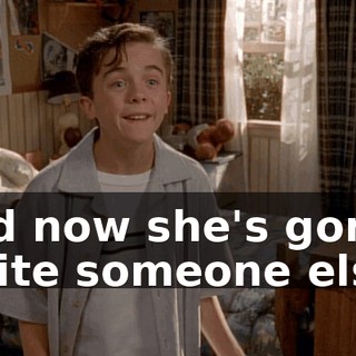 And now she's gonna invite someone else.