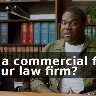 in a commercial for your law firm?