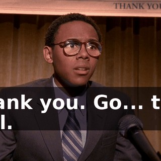 Thank you. Go... to... hell.