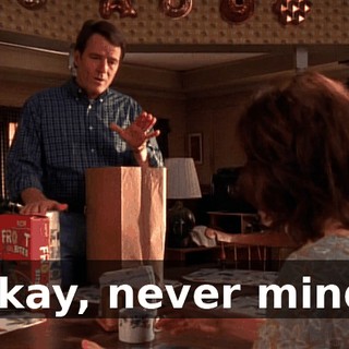Okay, never mind.