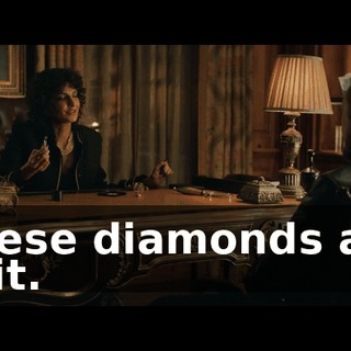 These diamonds are shit.