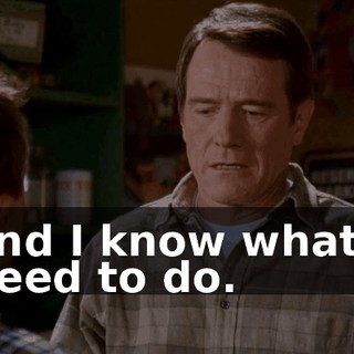 and I know what I need to do.
