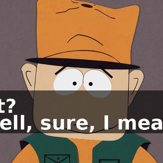 Is it? - Well, sure, I mean...