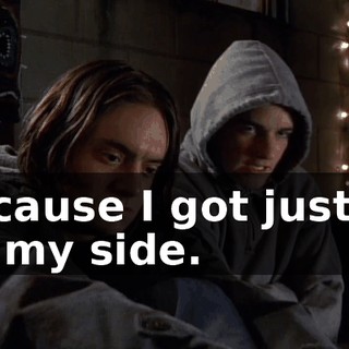 because I got justice on my side.