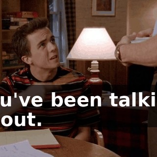 you've been talking about.