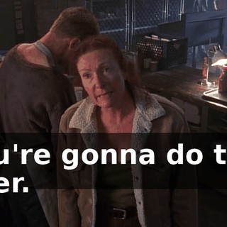 You're gonna do this over.