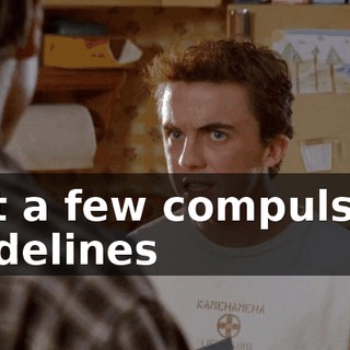 Just a few compulsory guidelines