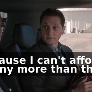 Because I can't afford a penny more than this.