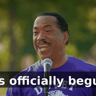 has officially begun!