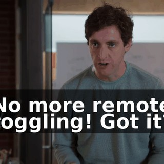 No more remote toggling! Got it?