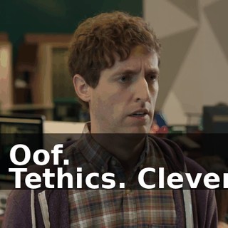 - Oof. - Tethics. Clever.