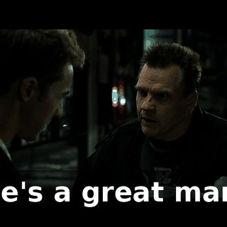 He's a great man.