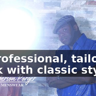 a professional, tailored look with classic style.