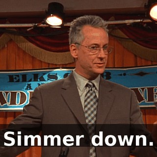 Simmer down.