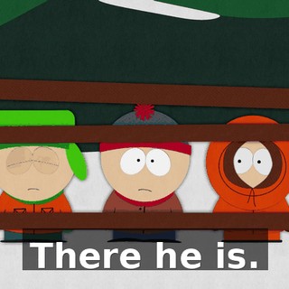 There he is.