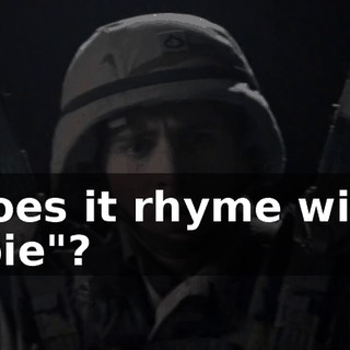Does it rhyme with "pie"?
