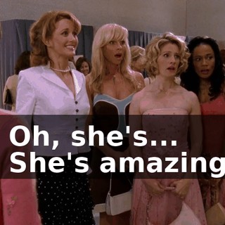 - Oh, she's... - She's amazing.