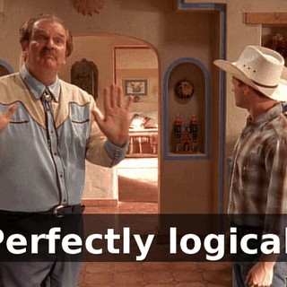 Perfectly logical.