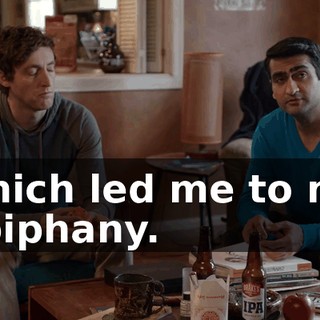which led me to my epiphany.
