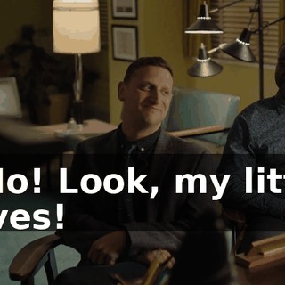 - Ho! Look, my little elves!