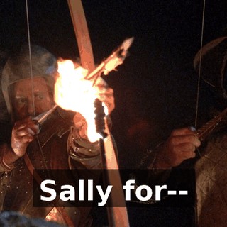Sally for--