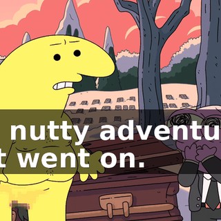 the nutty adventure I just went on.