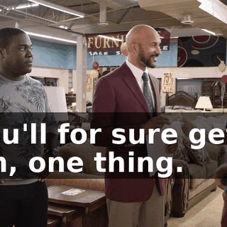 You'll for sure get-- Oh, one thing.