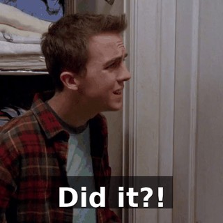 Did it?!