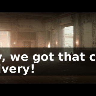Hey, we got that cash delivery!