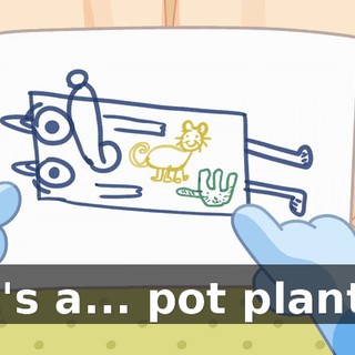 It's a... pot plant?