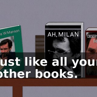 Just like all your other books.