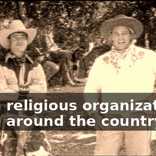 from religious organizations from around the country.