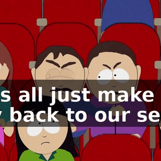 Let's all just make our way back to our seats.
