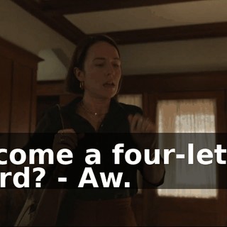 become a four-letter word? - Aw.