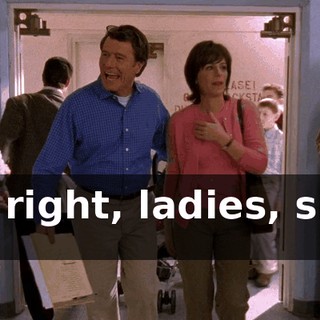 All right, ladies, sign in.