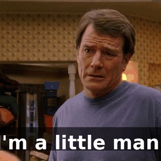 I'm a little man.