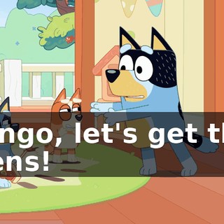 Bingo, let's get the pens!