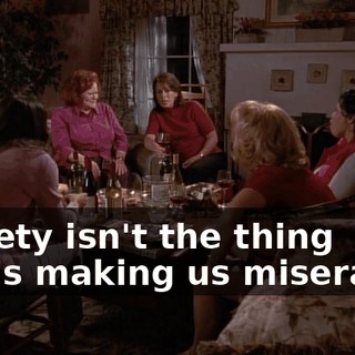 Society isn't the thing that's making us miserable.