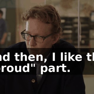 and then, I like the "proud" part.