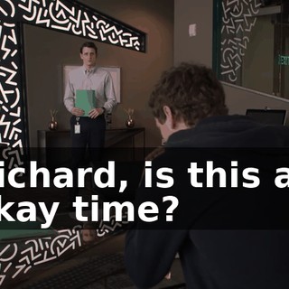 Richard, is this an okay time?
