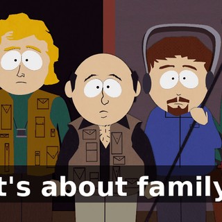 it's about family.