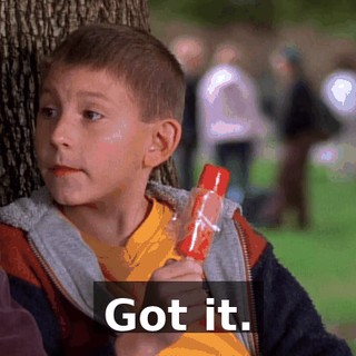 Got it.