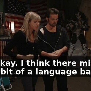 I... Okay. I think there might be a bit of a language barrier.