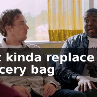 Just kinda replace the grocery bag