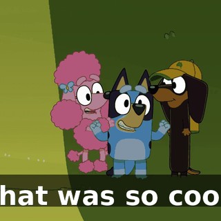 That was so cool!