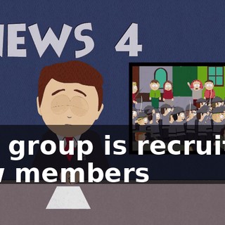 The group is recruiting new members