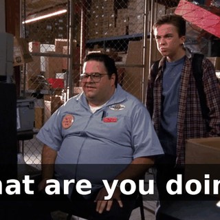What are you doing?