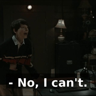 - No, I can't.
